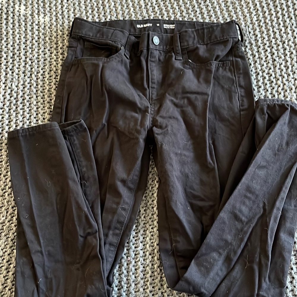Black old navy pants